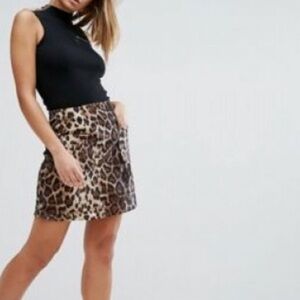 Cache Animal print Skirt